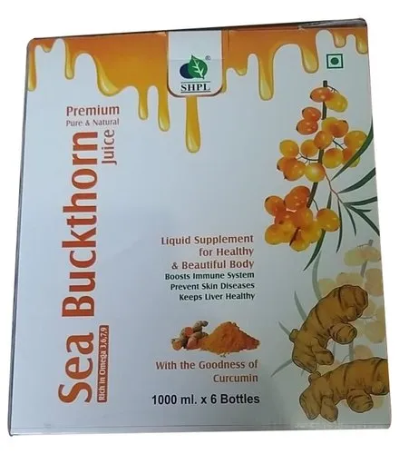 Sea Buckthorn Juice Corrugated Box